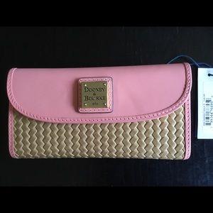 Dooney & Bourke checkbook wallet.
